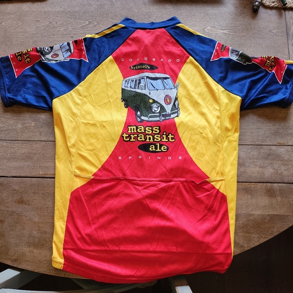 Mass Transit Ale VW Bus size medium bike shirt. - Picture 2 of 2
